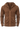 Men's Coffee Brown Cotton Full-Zip Hoodie (H-8067)