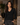 WVLS-9098-Black-V-Neck-Long-Sleeves-Women